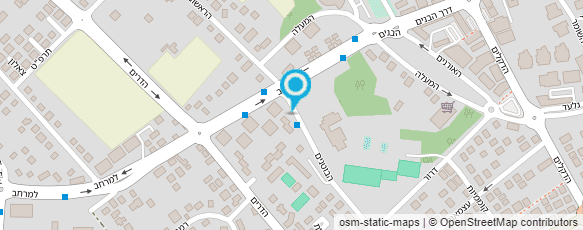 מפת הגעה אל דואר ישראל-מסירת דואר מפת הגעה אל דואר ישראל-מסירת דואר