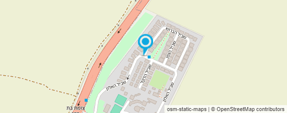 מפת הגעה אל א.ד מנופים