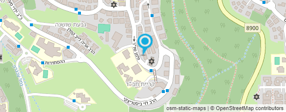 מפת הגעה אל דואר ישראל-מסירת דואר