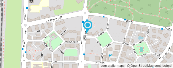 מפת הגעה אל שמרית רוזנפלד