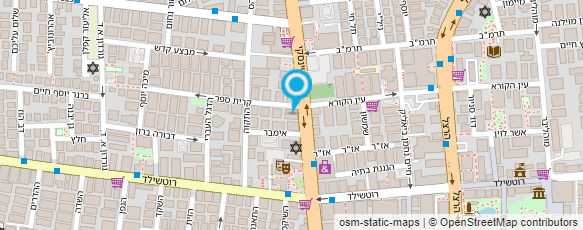 מפת הגעה אל Black&White sushi bar