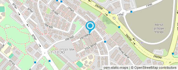 מפת הגעה אל בר מתוקים sis sweet