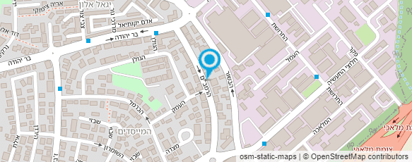 מפת הגעה אל אסתי החלקות שיער