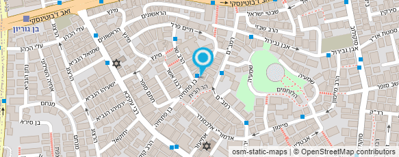 מפת הגעה אל מורה נהיגה