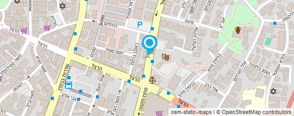 מפת הגעה אל רשת המספרות עידן טל