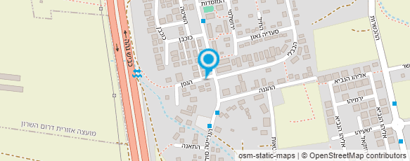 מפת הגעה אל דני פרטוש - שף פרטי