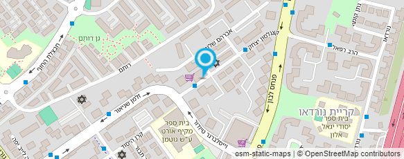 מפת הגעה אל אוראל עיצוב שיער