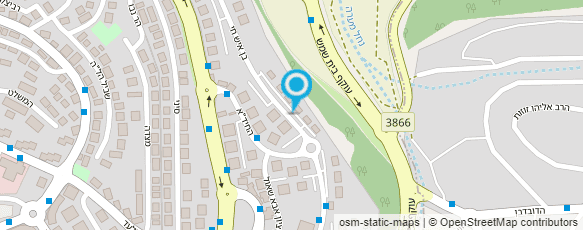 מפת הגעה אל גמח' זכרון גרשון-אינילציה לילדים