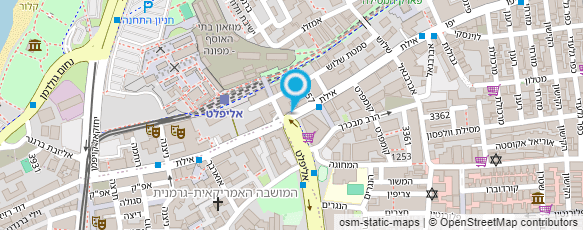 מפת הגעה אל אופנה ישראלית JoyaMe מפת הגעה אל אופנה ישראלית JoyaMe