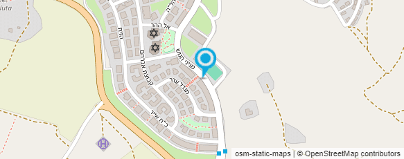 מפת הגעה אל ספריית אלון שבות