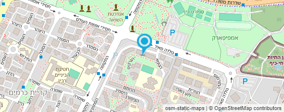 מפת הגעה אל אור עיצוב שיער