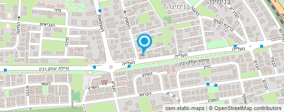 מפת הגעה אל ימי בנימינה