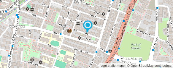 מפת הגעה אל פרגולות ירושלים מפת הגעה אל פרגולות ירושלים