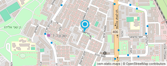 מפת הגעה אל רונה רפלקסולוגית