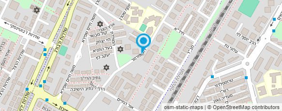 מפת הגעה אל טל רפאל - Tal Refael