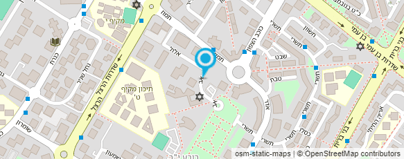 מפת הגעה אל בית ספר יבנה אשדוד