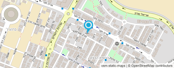 מפת הגעה אל ד"ר נעמי איצקוביץ'