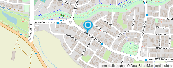 מפת הגעה אל דפנה שחר בדמיון להריון