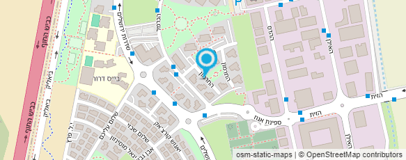 מפת הגעה אל ע.ב. אדריכלות