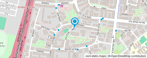 מפת הגעה אל מוסדות "עטרת ראובן"