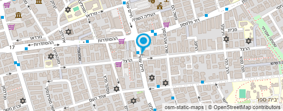 מפת הגעה אל מאפיית מי קוראסון