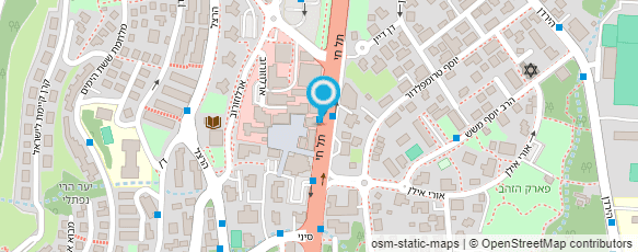 מפת הגעה אל דואר ישראל-מסירת דואר מפת הגעה אל דואר ישראל-מסירת דואר