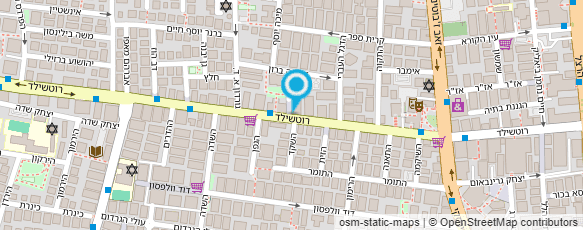 מפת הגעה אל דהן מחסני גלידה