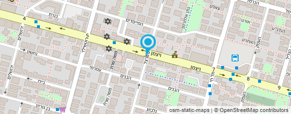 מפת הגעה אל דהן מחסני גלידות