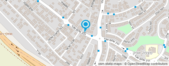 מפת הגעה אל דואר ישראל-מסירת דואר