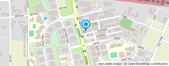 מפת הגעה אל אנבל קוצ'ינסקי -אנגלית