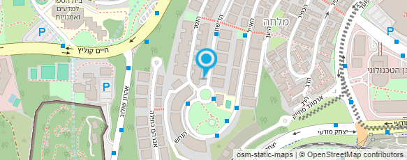 מפת הגעה אל PIZZARICCA פיצריקה ירושלים