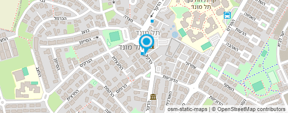 מפת הגעה אל דואר ישראל-מסירת דואר