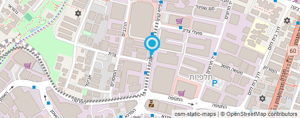 מפת הגעה אל באגט הרכבת ירושלים