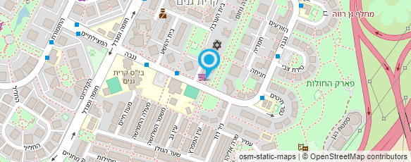 מפת הגעה אל פיצה אמריקה