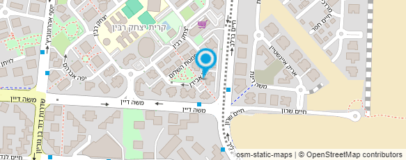 מפת הגעה אל המרכז לשיער מפת הגעה אל המרכז לשיער