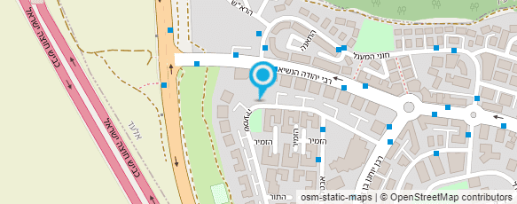 מפת הגעה אל י.מ אחזקה ושיפוצים