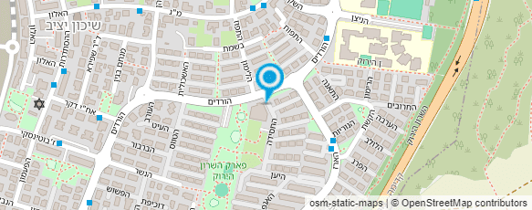 מפת הגעה אל דואר ישראל-מסירת דואר