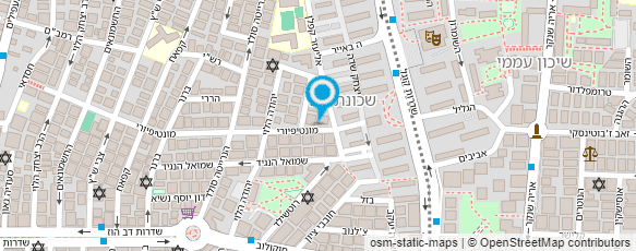 מפת הגעה אל דואר ישראל-מסירת דואר מפת הגעה אל דואר ישראל-מסירת דואר