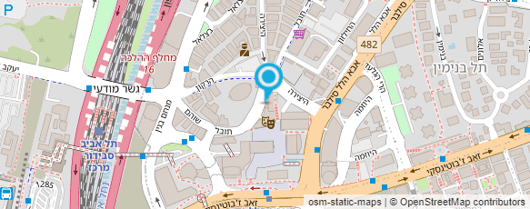 מפת הגעה אל דואר ישראל-מסירת דואר מפת הגעה אל דואר ישראל-מסירת דואר