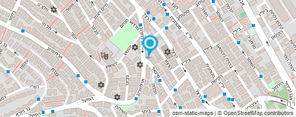 מפת הגעה אל בניה בראש שקט מפת הגעה אל בניה בראש שקט