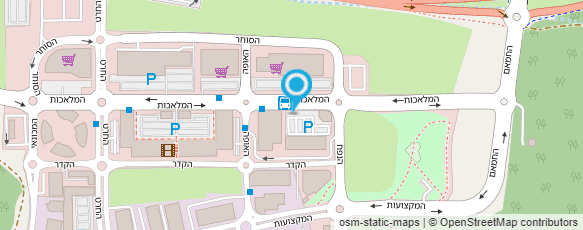 מפת הגעה אל שווארמה אבו גוש