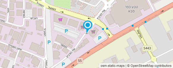 מפת הגעה אל תדרים - מרכז השמיעה