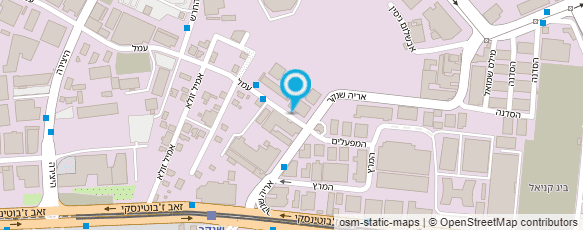 מפת הגעה אל סטודיו 7 לאומנויות