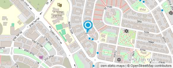 מפת הגעה אל ליזי מור - אדריכלות ועיצוב פנים