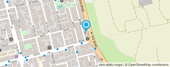 מפת הגעה אל מיכל - עוגות מעוצבות וקינוחים