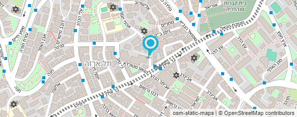 מפת הגעה אל מכון ירושלים לסת"ם