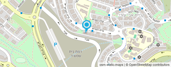 מפת הגעה אל נעמי אפשטיין