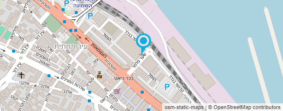 מפת הגעה אל סטודיו לקעקועים - Ross Art Tattoo