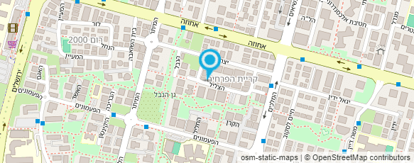 מפת הגעה אל פזית סטודיו לפילאטיס