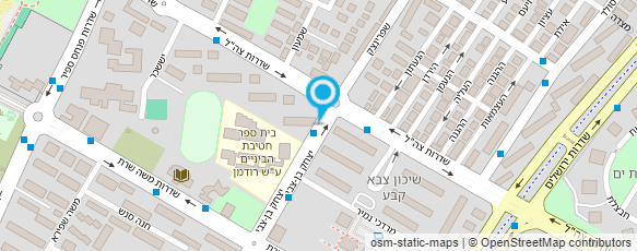 מפת הגעה אל אולמי המשכן